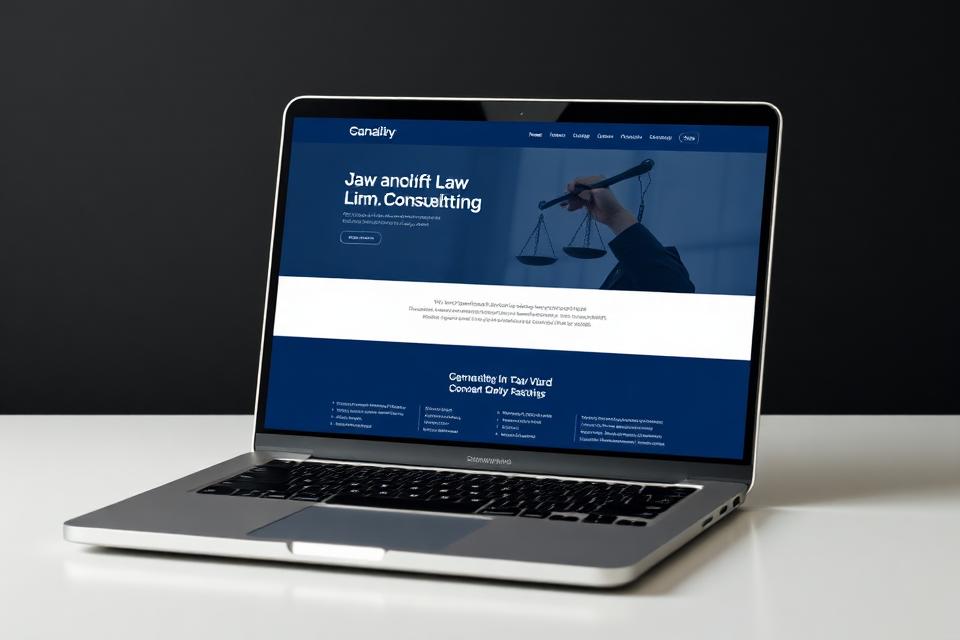 Keystone Legal Group website design preview